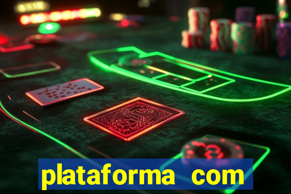 plataforma com conta demo fortune tiger